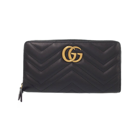 Gucci Long GG Zip Wallet Marmont - Picture 1 of 5